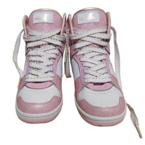 Baby Phat Pink-White/Gold Women's Size 10 Shoes